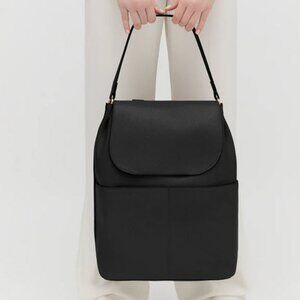 Cuyana 16inch Leather Backpack with Top Handle